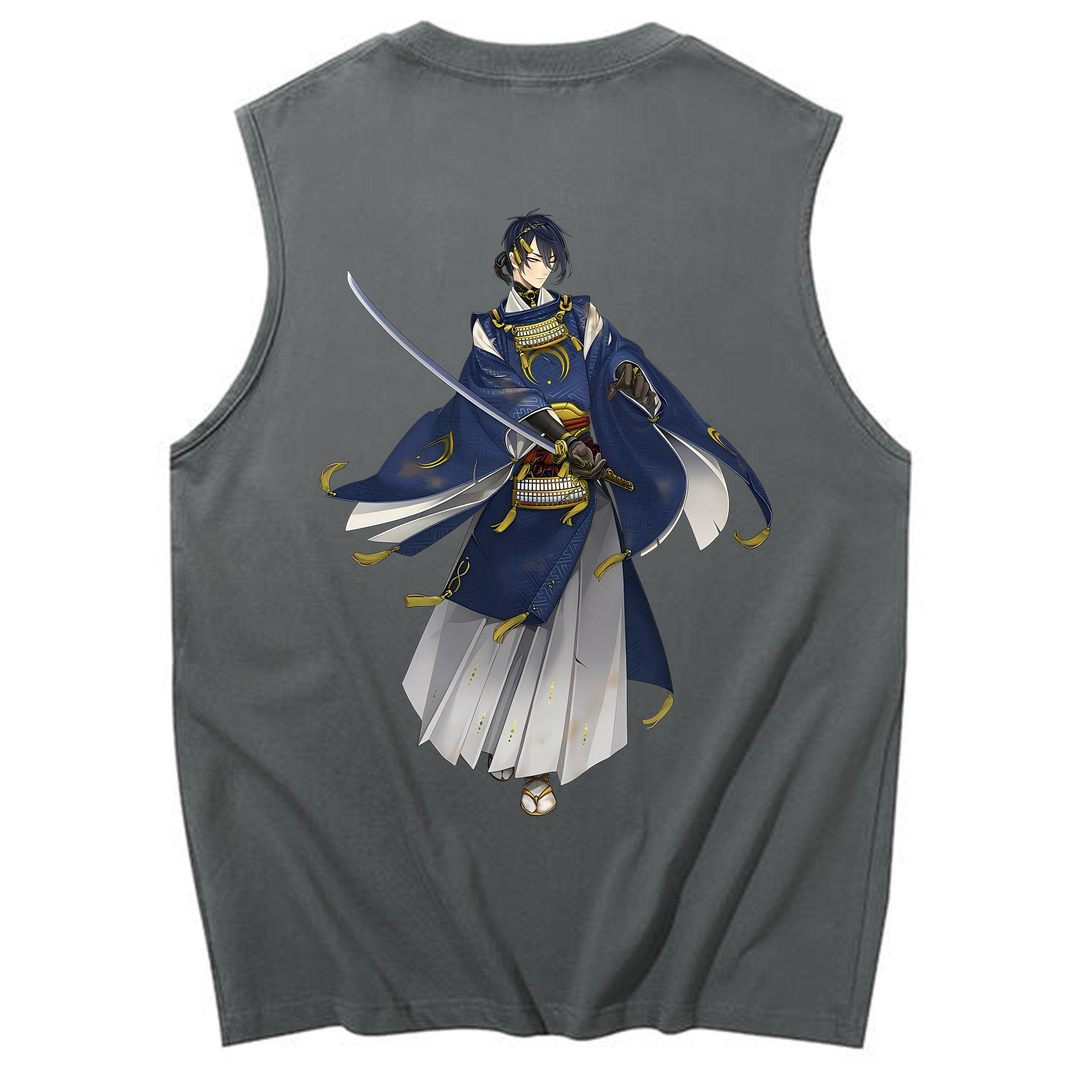 （画像用） 刀剣乱舞 Touken Ranbu コットン100％タンクトップ（背面プリント）